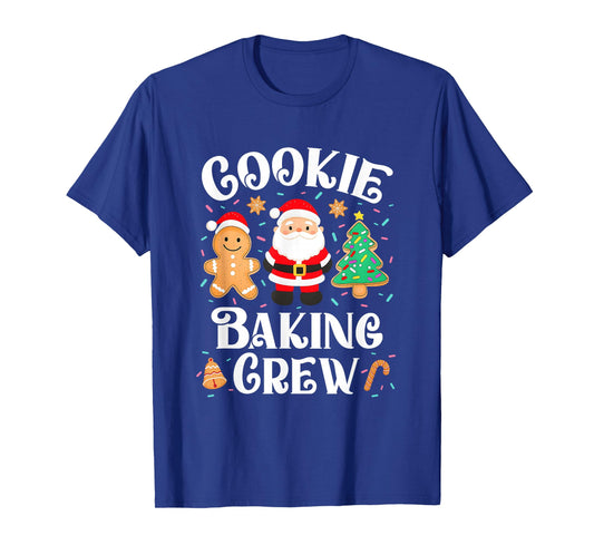Christmas Cookie Baking Crew Cookie Crew Family Matching T-Shirt