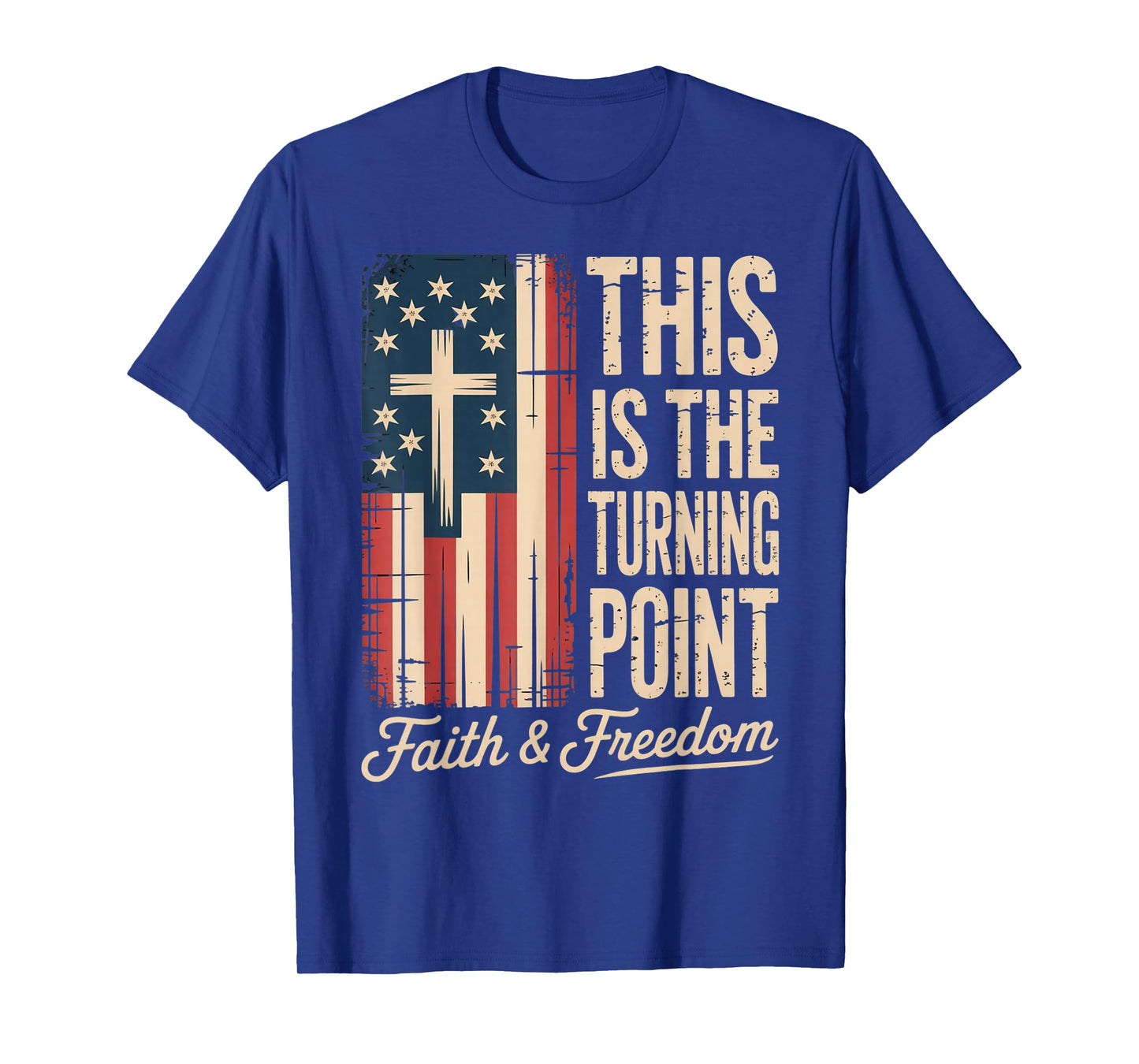 This is The Turning Point Patriotic Faith USA T-Shirt