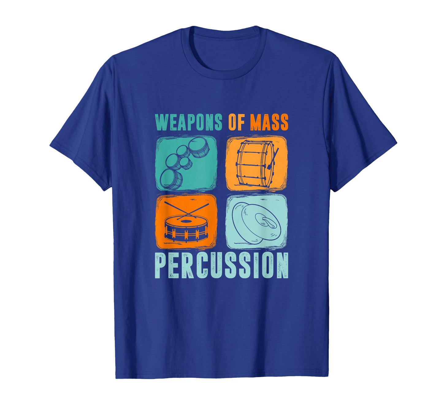 Weapons Of Mass Percussion, Marching Band Drumline T-Shirt