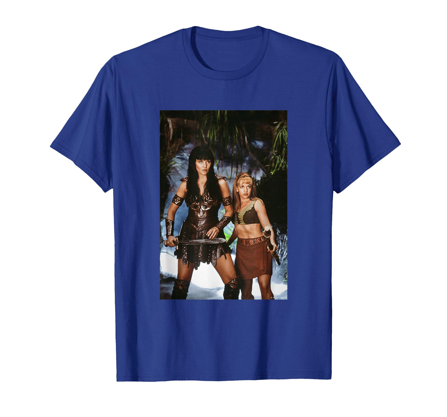 Xena Warrior Princess Gabrielle Lucy Lawless Michael Grecco T-Shirt