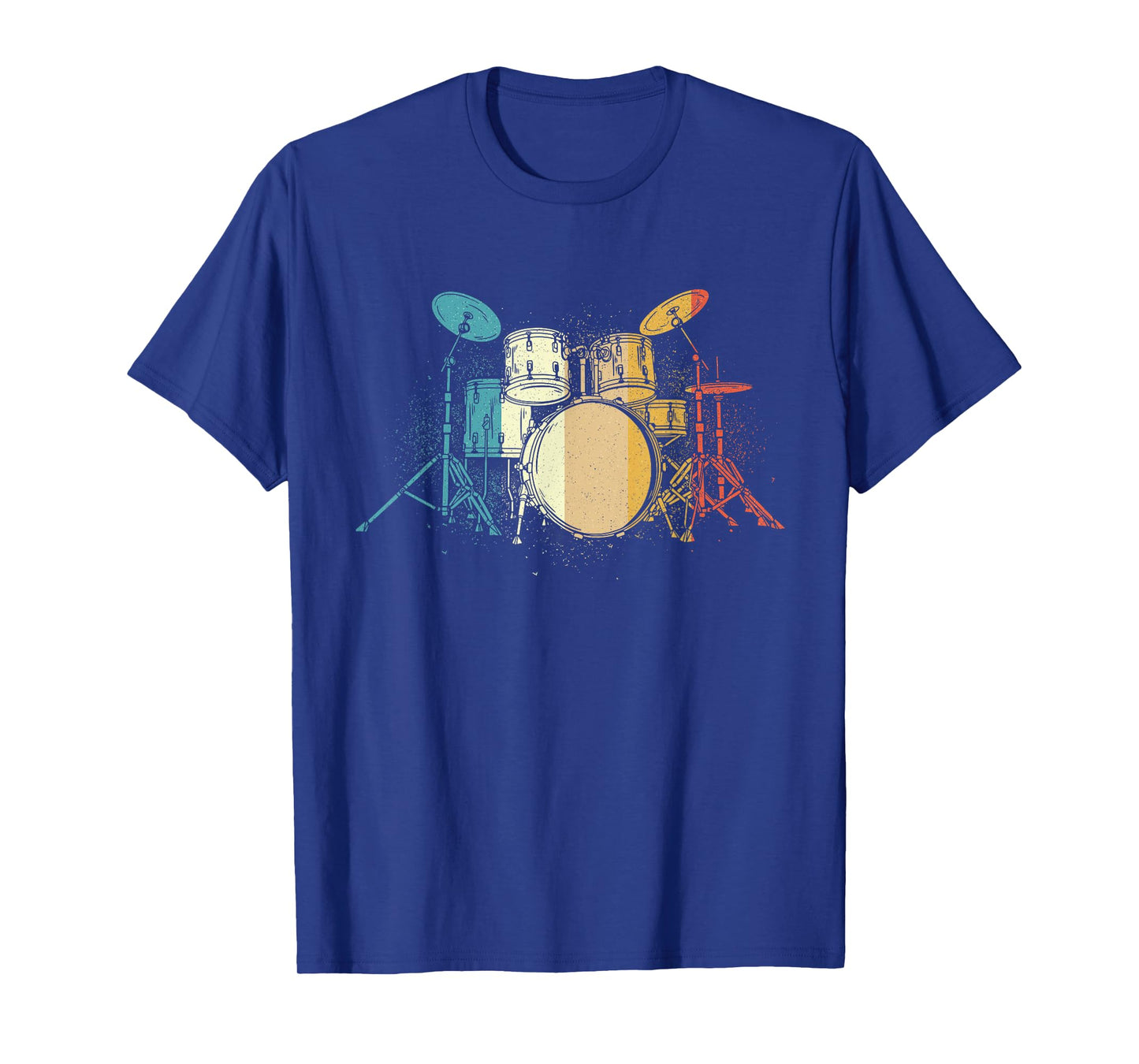 Retro Vintage Drum Sets - Drummer Drumming Lover Percussion T-Shirt