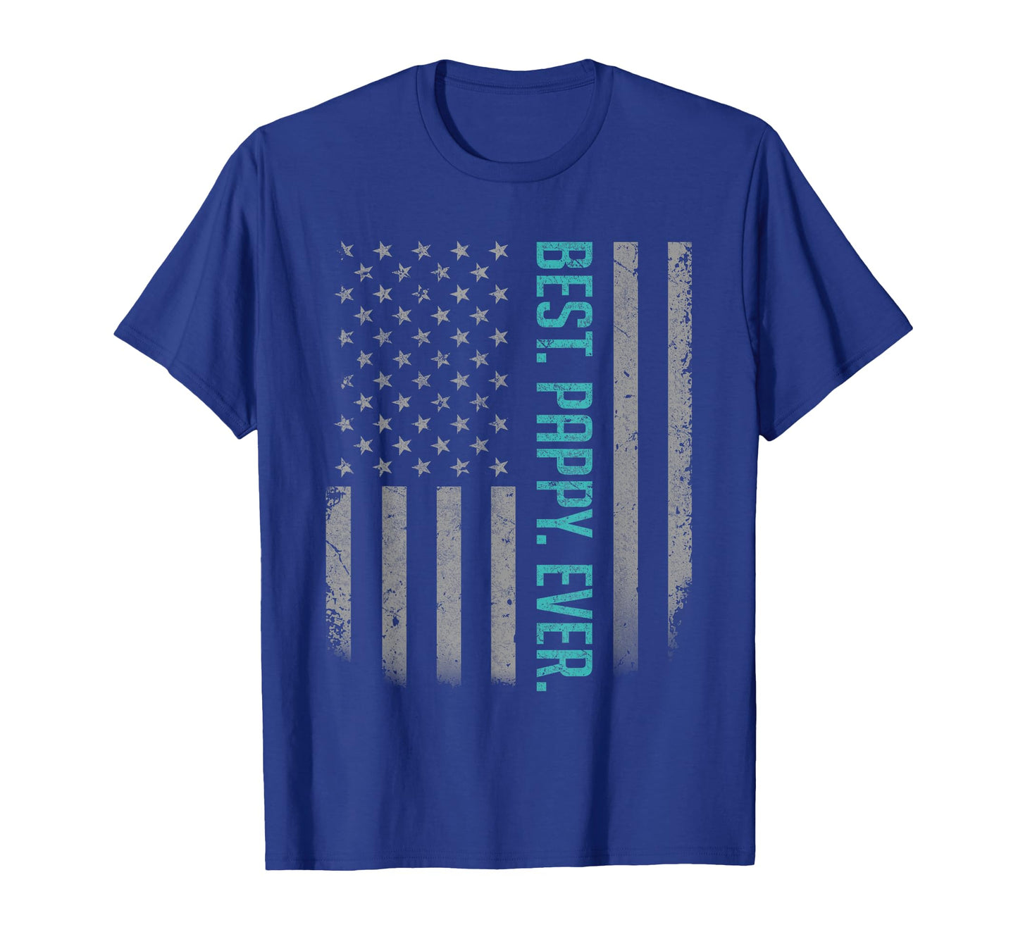 Best Pappy Ever US American Flag Shirt Gift For Father's Day T-Shirt for Men