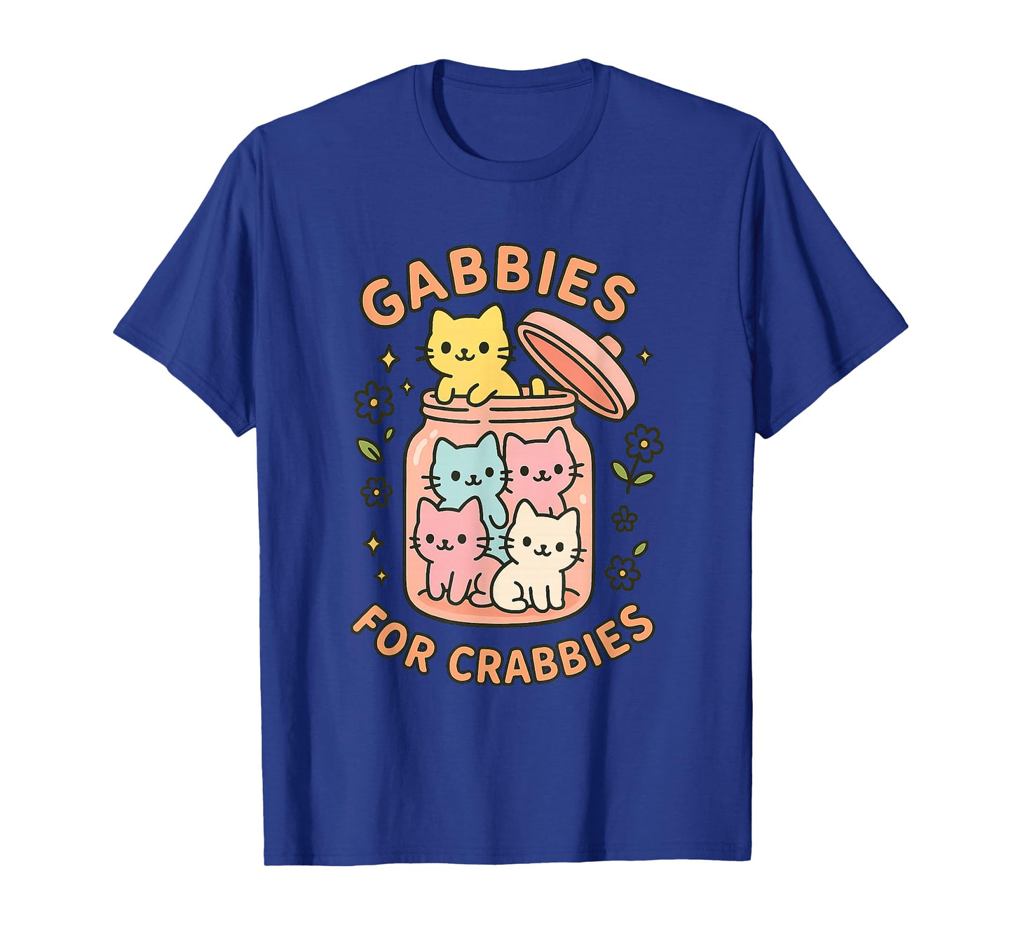 Gabbies for Crabbies Funny Cute Cat Veterinary Medicine T-Shirt