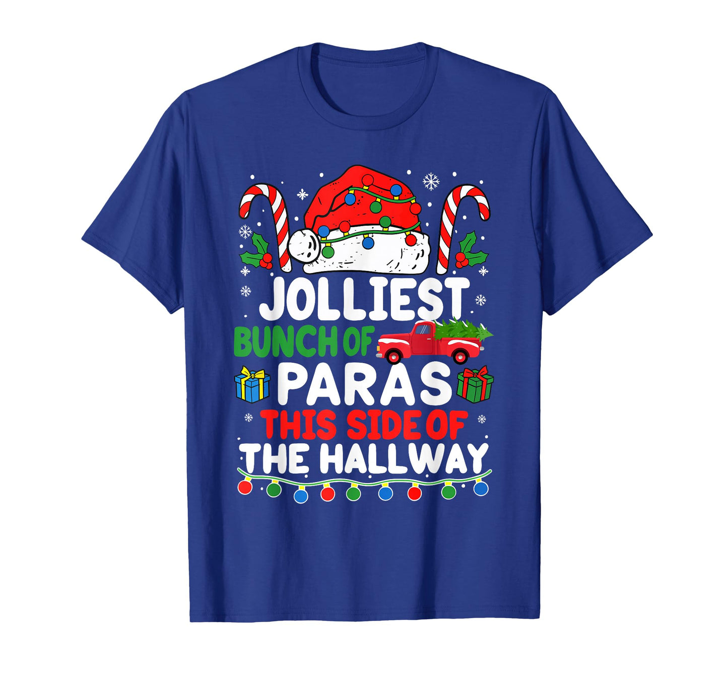 Jolliest Bunch of Paras This Side of The Hallway X-mas T-Shirt