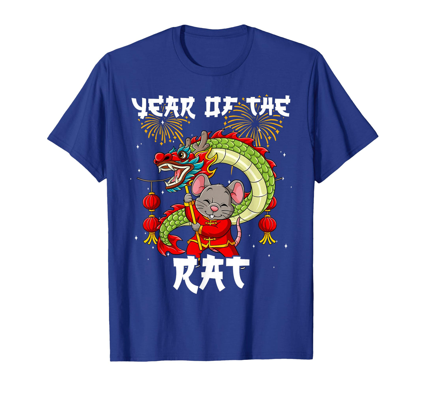 Chinese New Year Zodiac Animals Year Of The Rat Chinese Lunar New Year T-Shirt