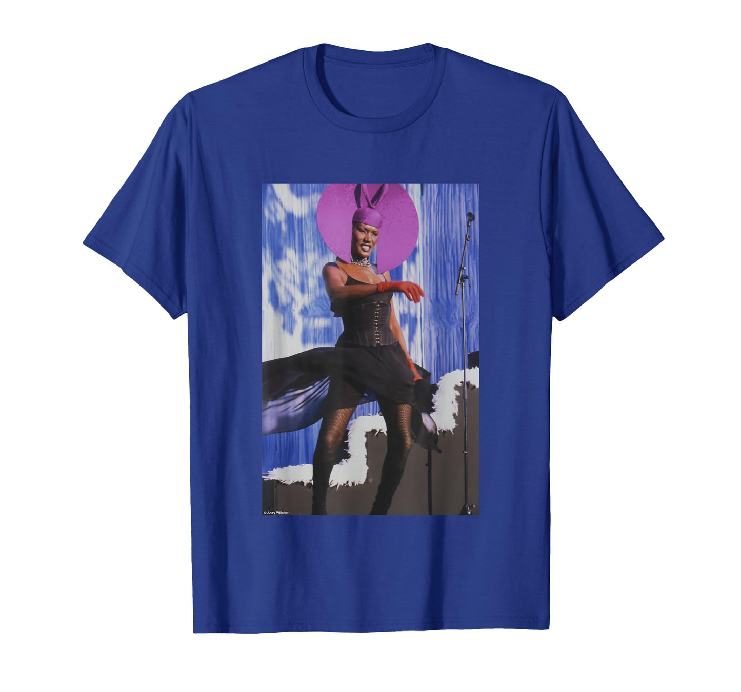 Grace Jones Phoenix Legends Party By Andy Willsher T-Shirt
