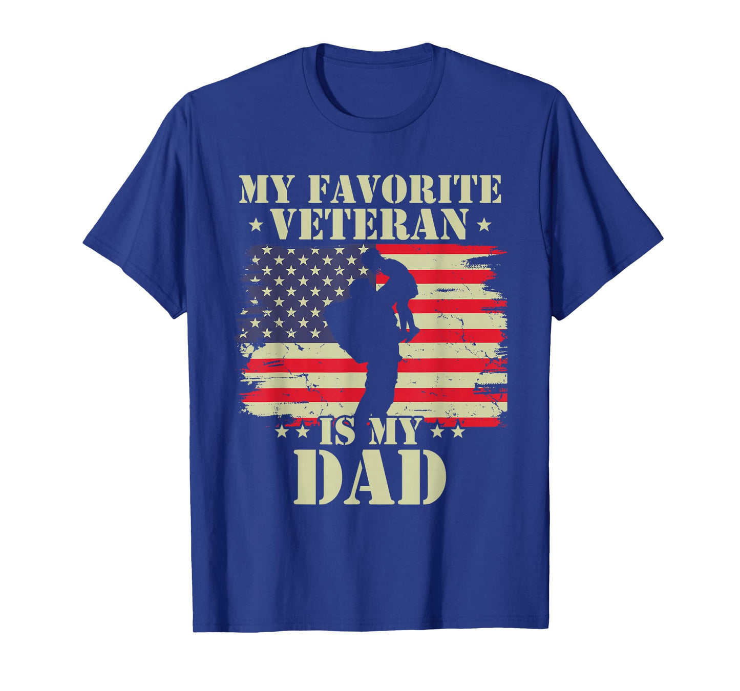 My Favorite Veteran is My dad Army Military Veterans Day T-Shirt