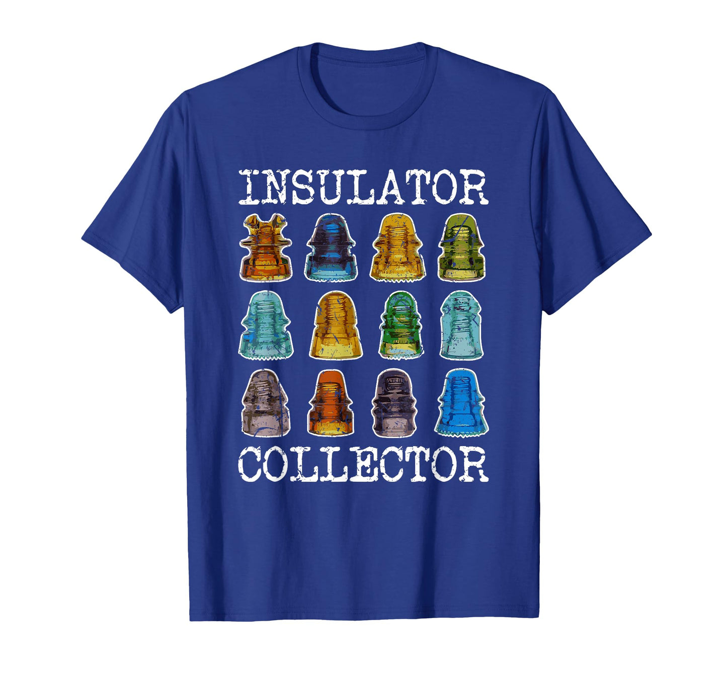 Insulator Collector Antique Telegraph Vintage Glass T-Shirt