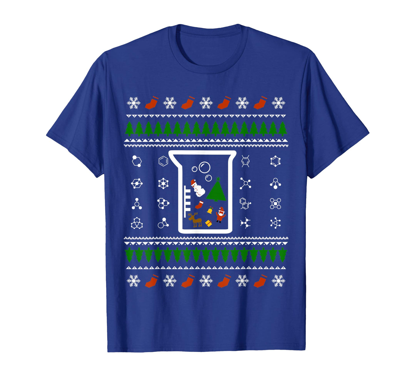 Chemist Tree, Oh Chemistry Tree | Ugly Christmas T-Shirt