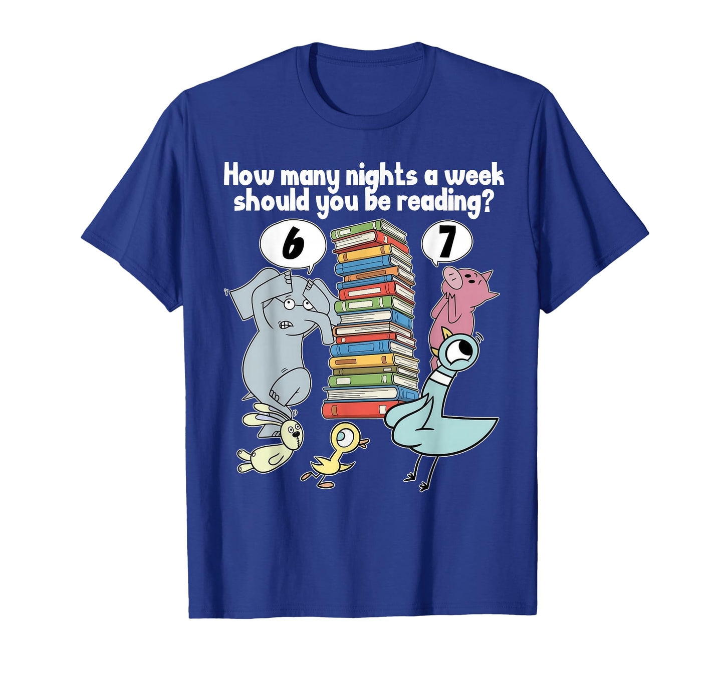 How Many Nights A Week Should You Be Reading 6–7 Meme T-Shirt