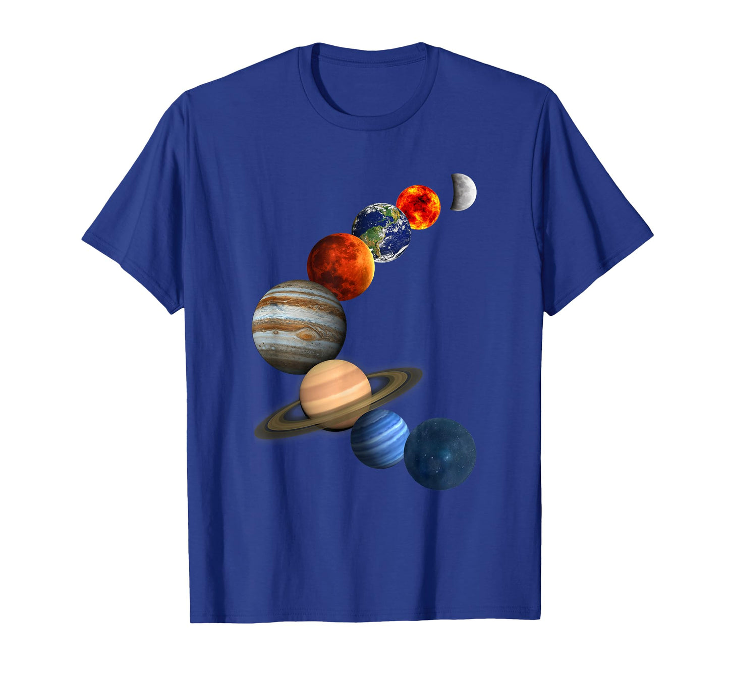 Solar System T Shirt The Planets in Our Galaxy T-Shirt
