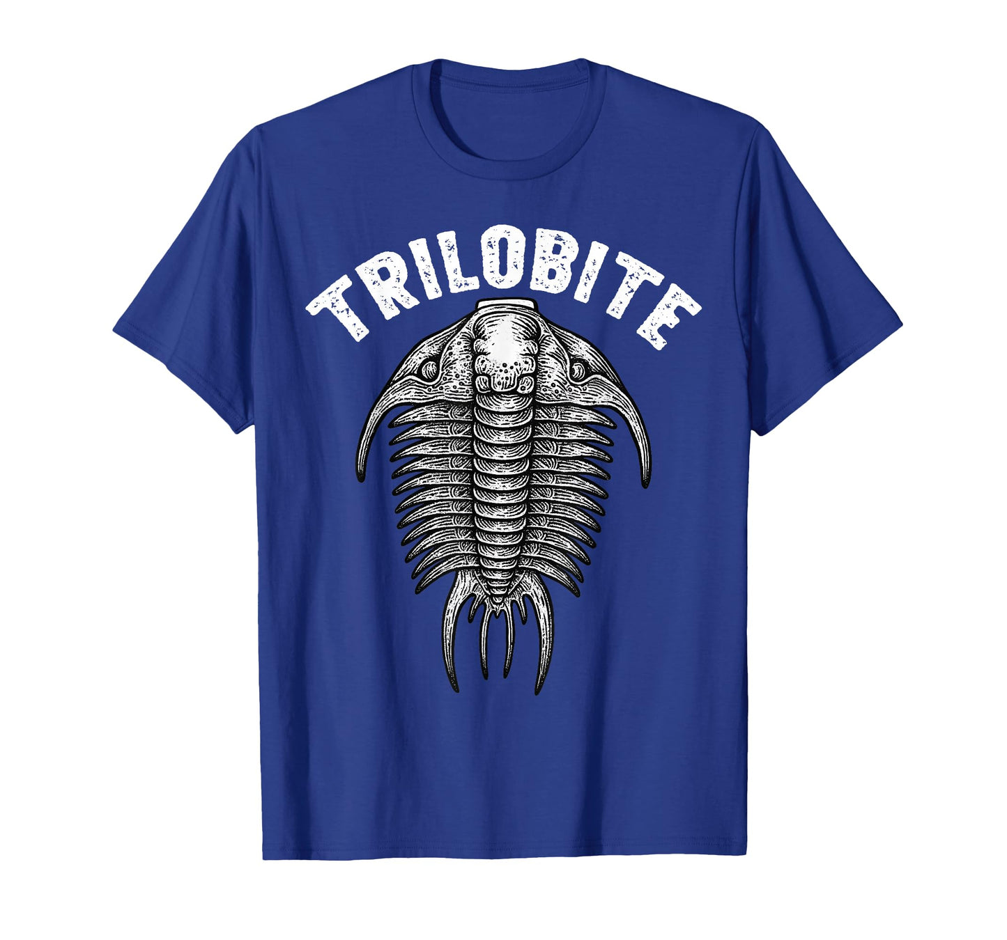 Trilobite Fossil Ancient Arthropod Dorsal View Paleontology T-Shirt