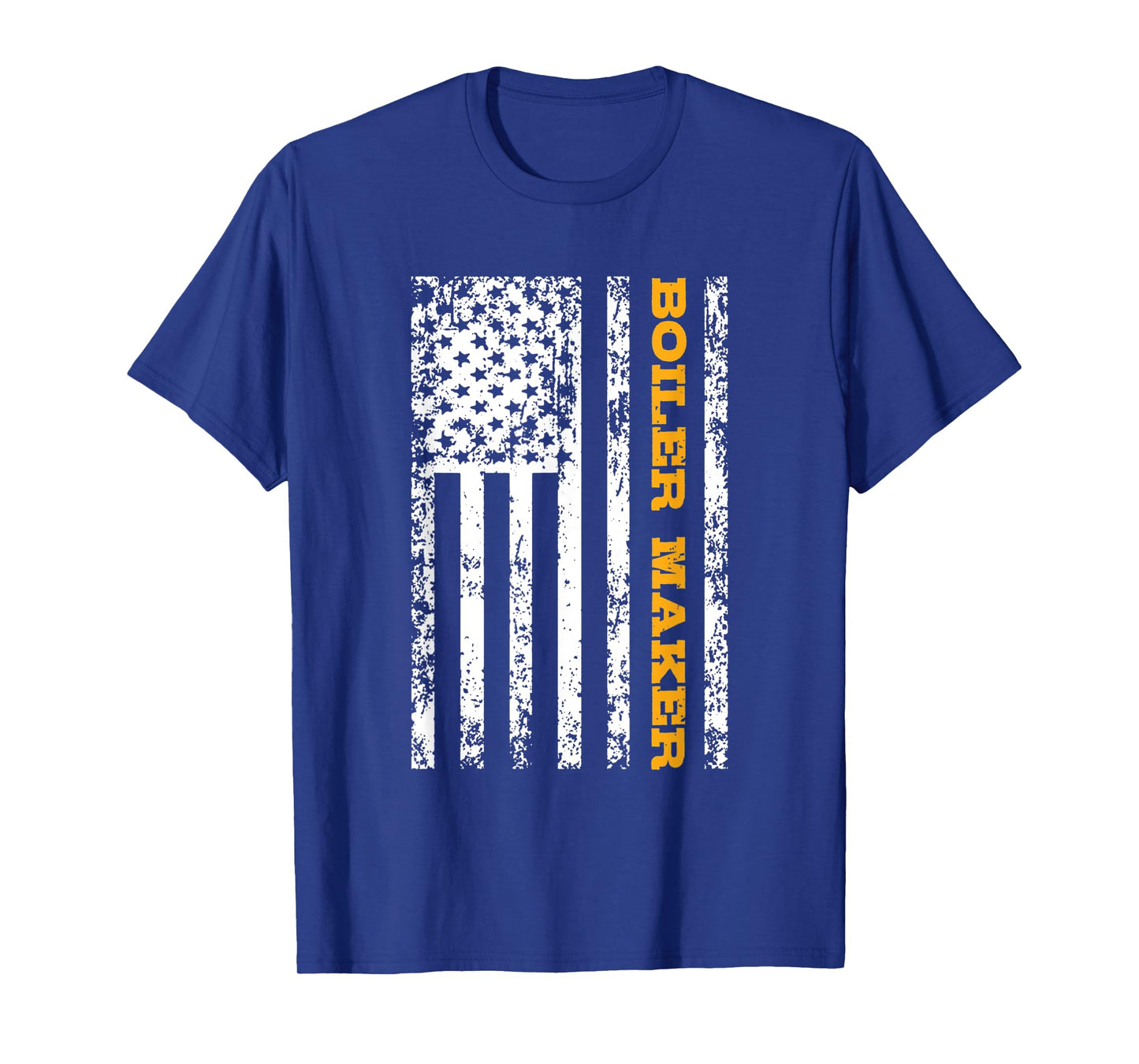 Boiler Maker USA Flag Gift Women Men T-Shirt