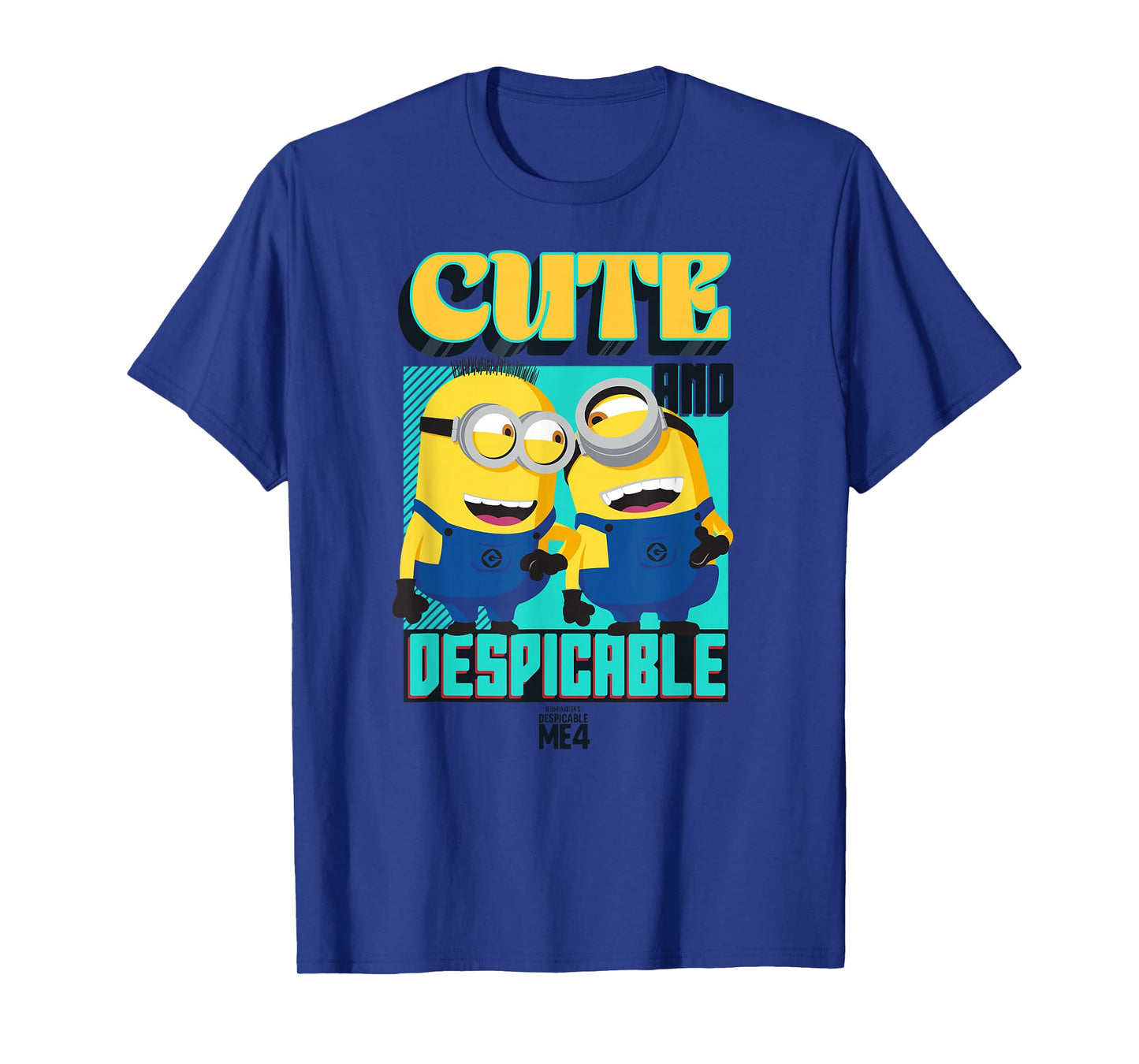Minions Despicable Me 4 Cute and Despicable T-Shirt