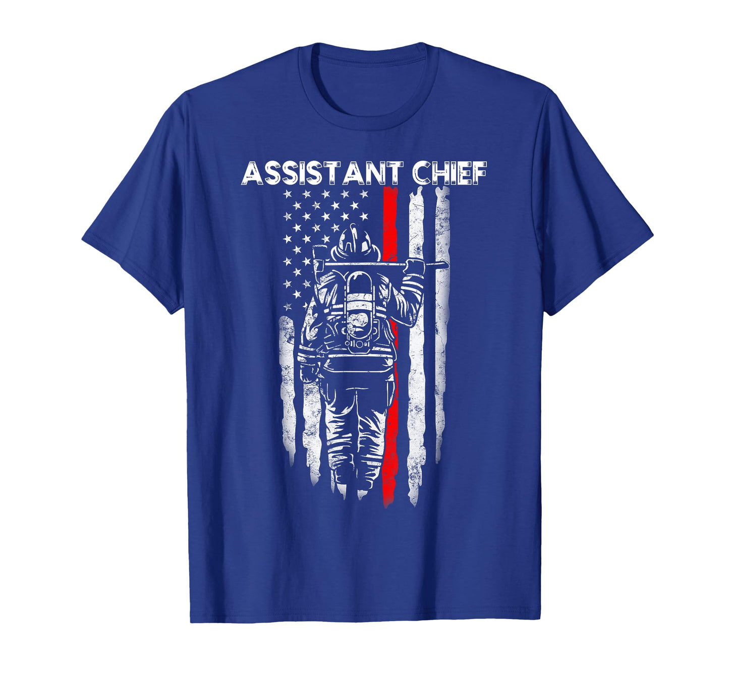 Assistant Fire Chief American flag gifts for Assistant Chief T-Shirt for Women Men