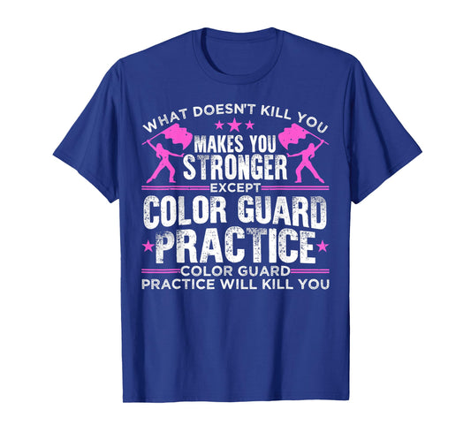 Color Guard Gift Girls Winter Guard Marching Band T-Shirt - Black, Small, Short Sleeve, Crew Neck, Regular Fit, Cotton 100%