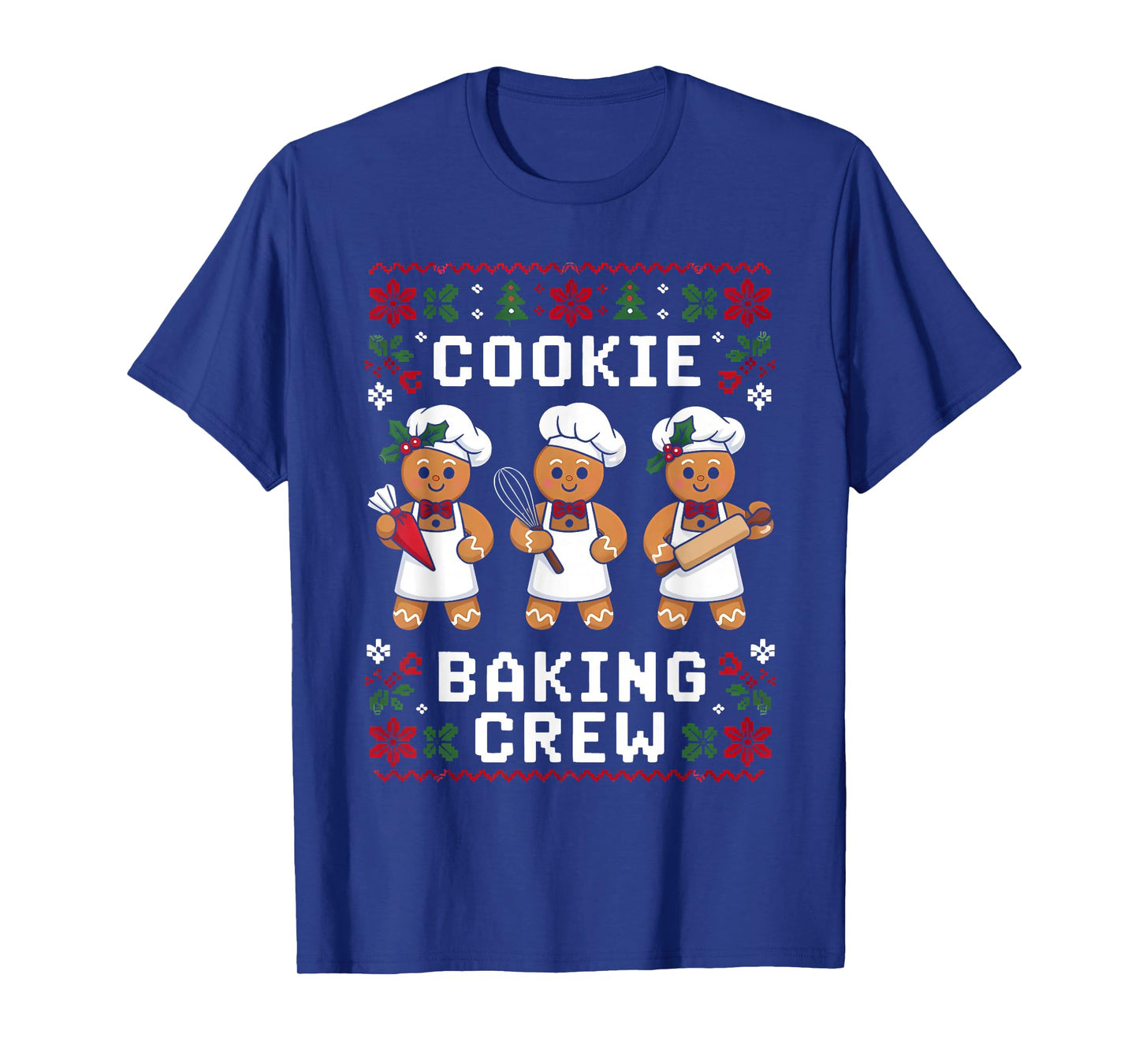 Christmas Cookie Baking Crew Family Baking Funny T-Shirt