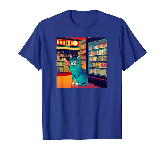 Cool Bodega Cat Meme Store Cat Men Women Kids T-Shirt