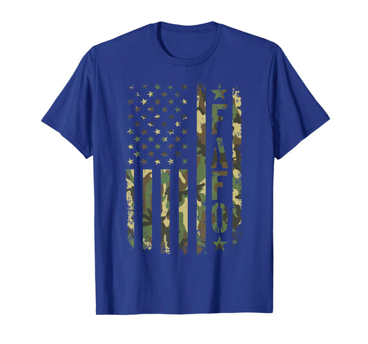FAFO Camo Flag T-Shirt