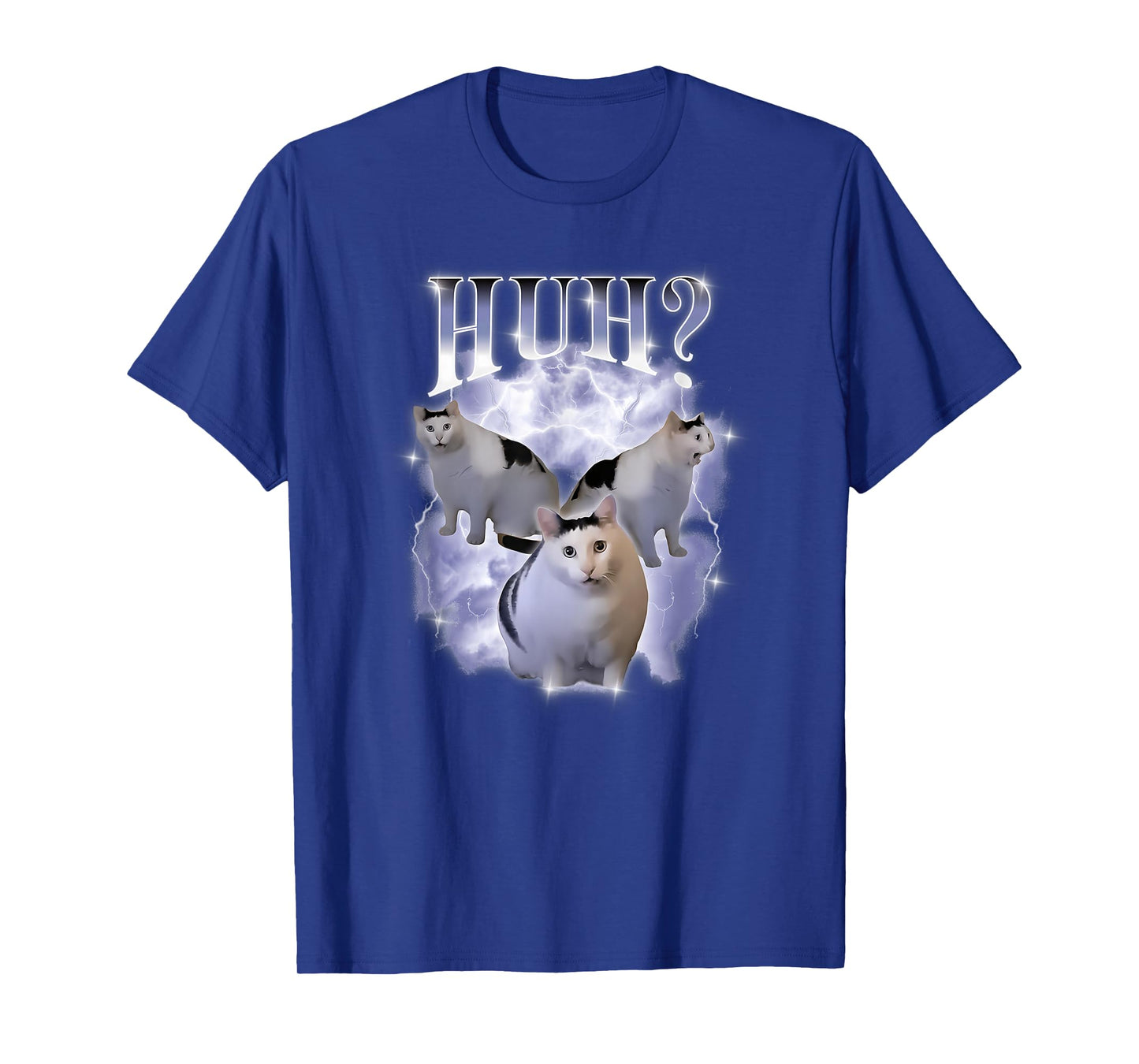 Huh Cat Chonky Meme Cat Lovers Humor T-Shirt