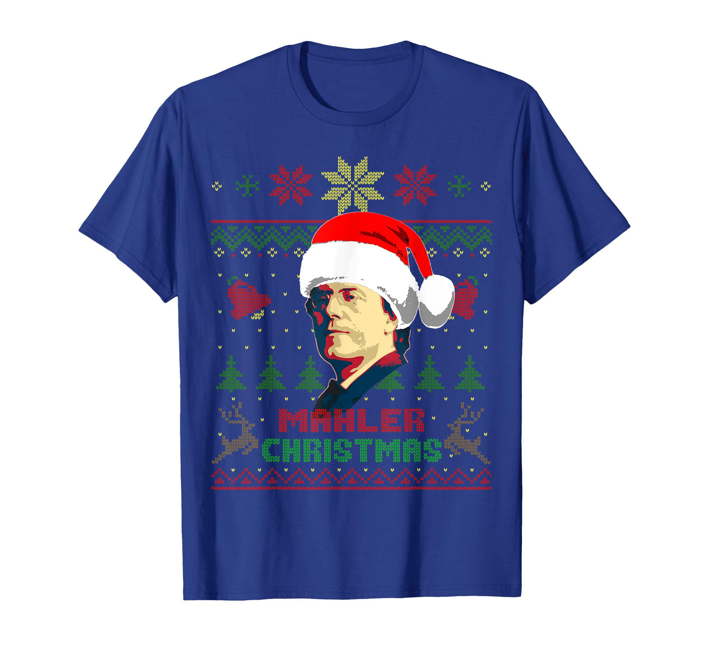 Gustav Mahler Funny Christmas T-Shirt