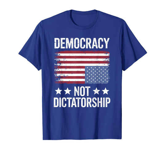 Pro Democracy Anti Dictatorship Anti MAGA Anti Oligarchy T-Shirt