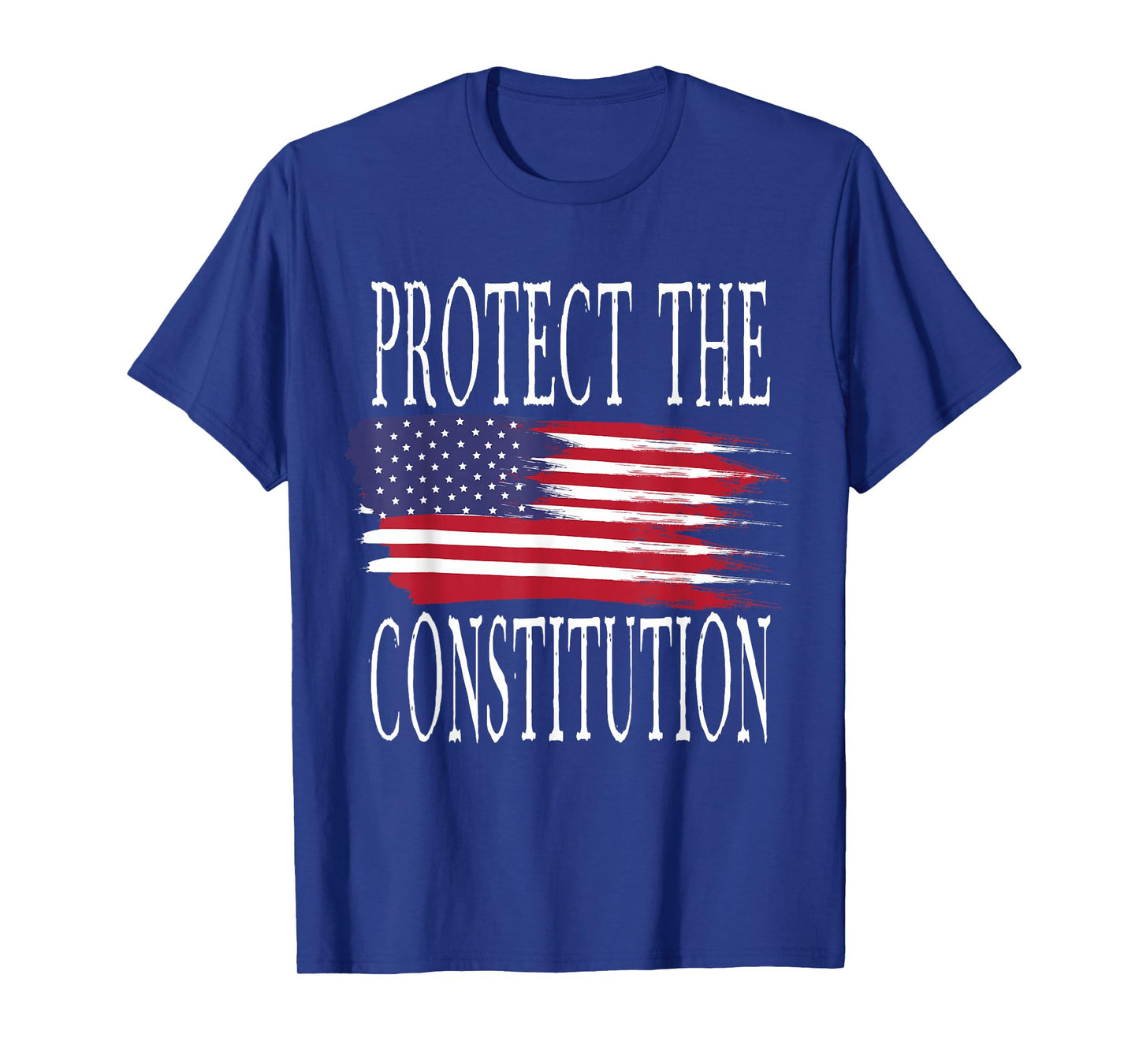 Protect The Constitution of The United States - US Flag T-Shirt