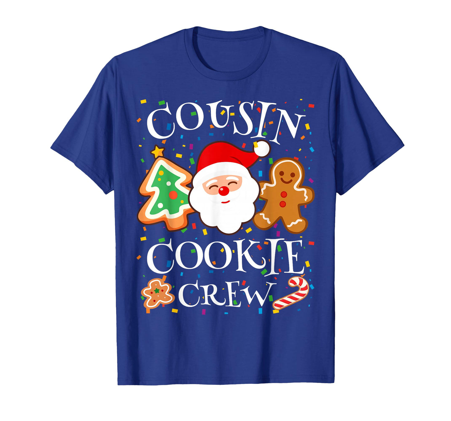 Christmas 2025 Cousin Cookie Baking Crew Squad Family Kids T-Shirt