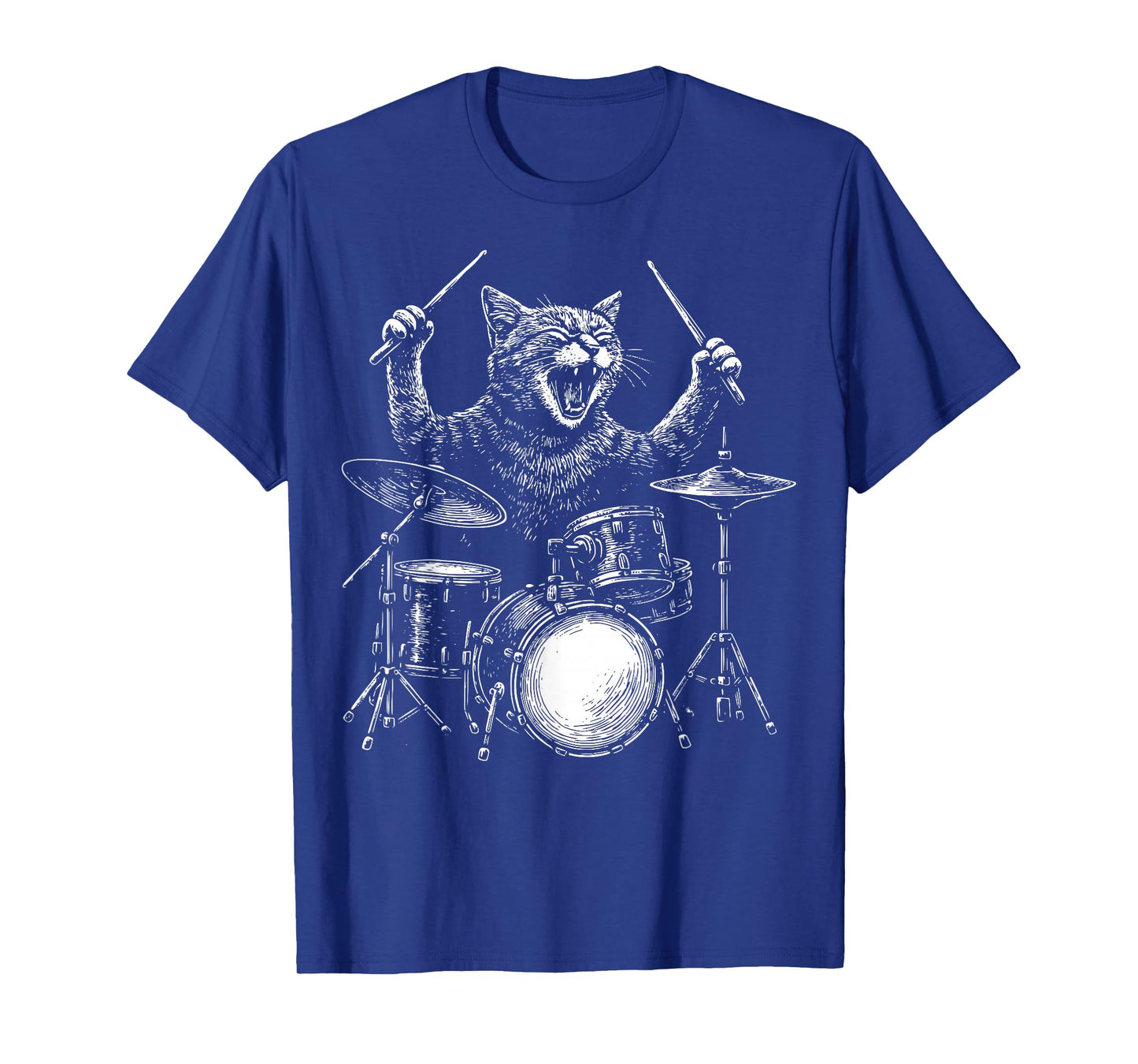 Cat Drummer T-Shirt