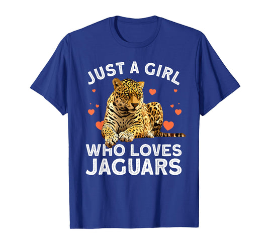 Cool Jaguar Design For Women Girls Cat Animal Jaguar Lover T-Shirt
