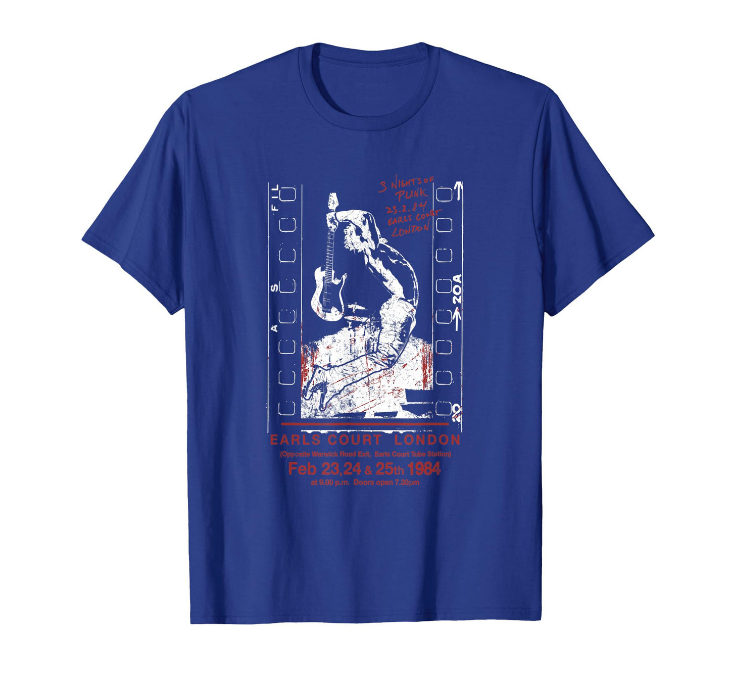 Punk Rock 80's Concert Retro Vintage T-Shirt