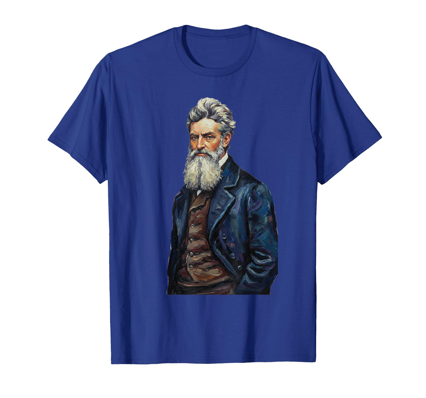 John Brown Abolitionist Vintage Historical Portrait Art T-Shirt