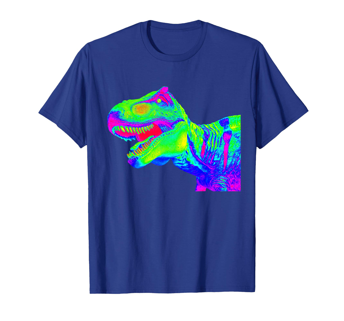 EDM T Rex Tyrannosaurus Rex | Rainbow Rave Dinosaur T-Shirt T-Shirt