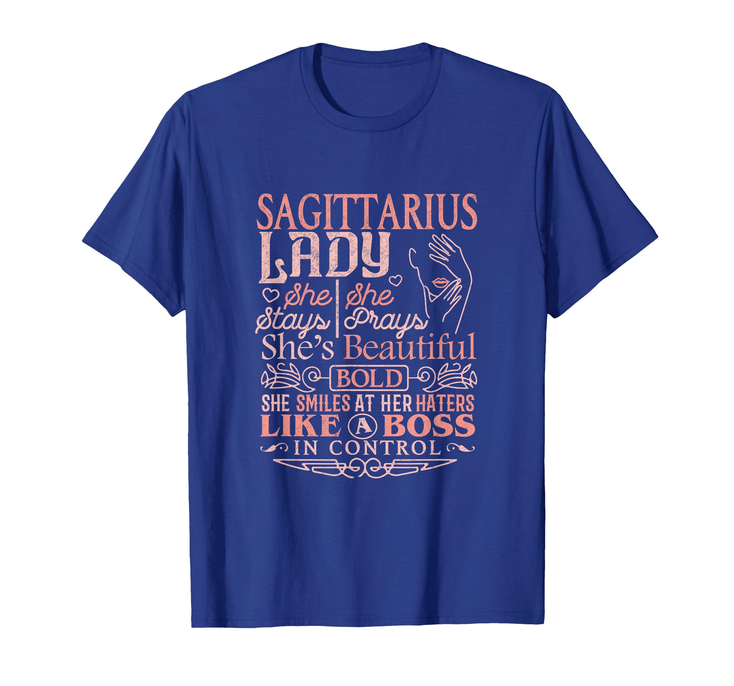 Sagittarius Lady Shirt Astrology Zodiac Sign Sagittarius T-Shirt