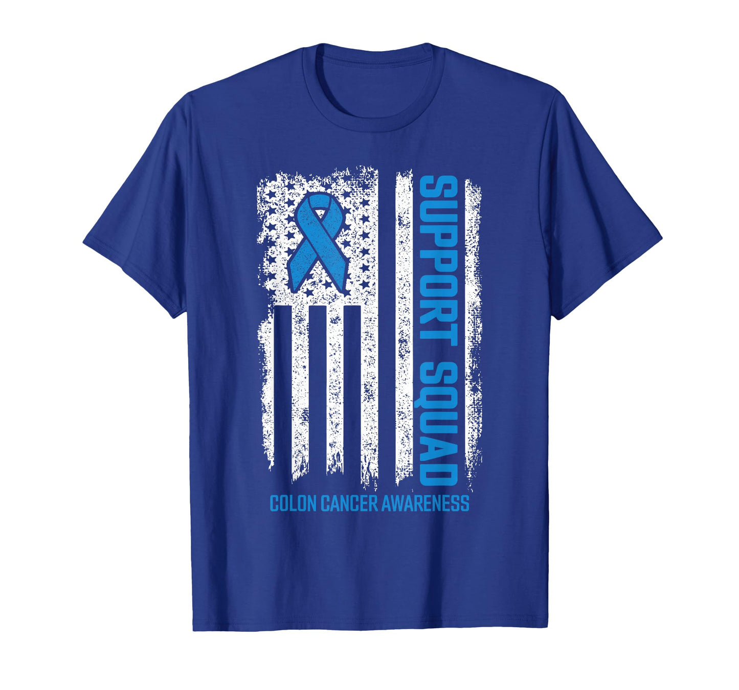 Colon Cancer Shirts Support Squad Colon Cancer Awareness T-Shirt