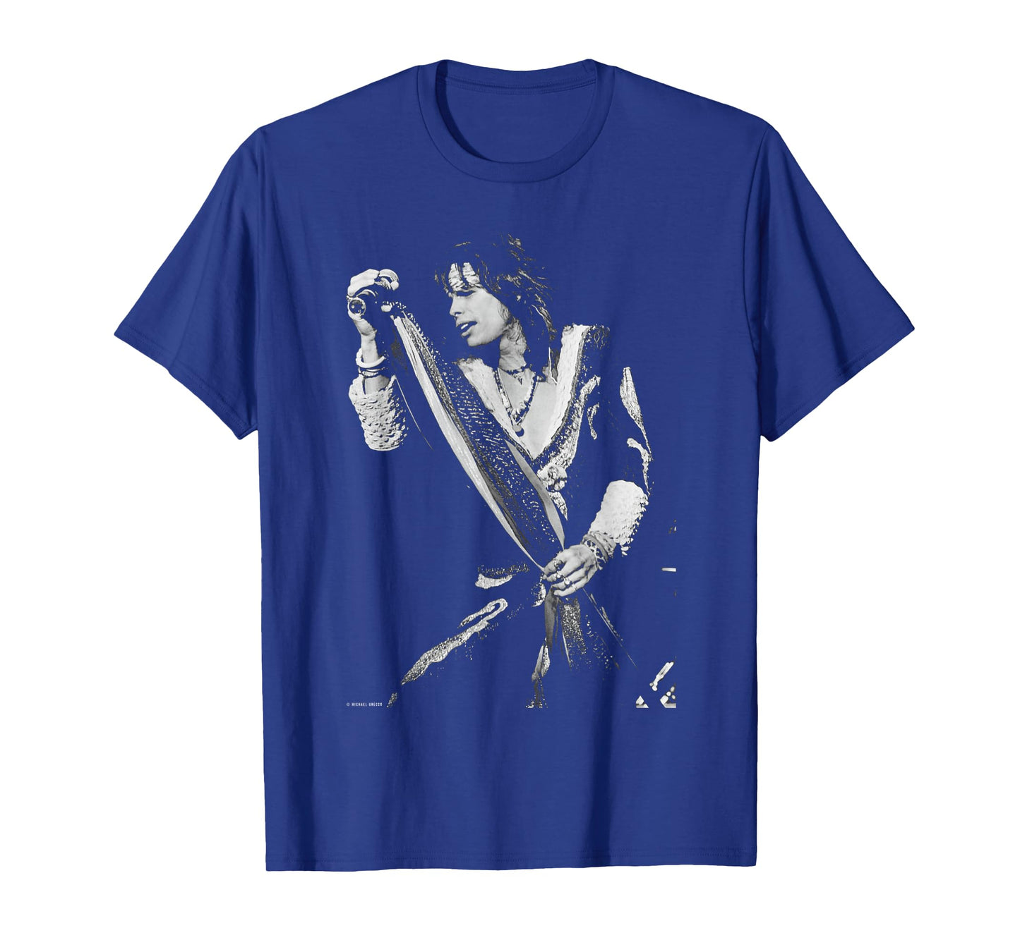 Steven Tyler Aerosmith Live by Michael Grecco T-Shirt