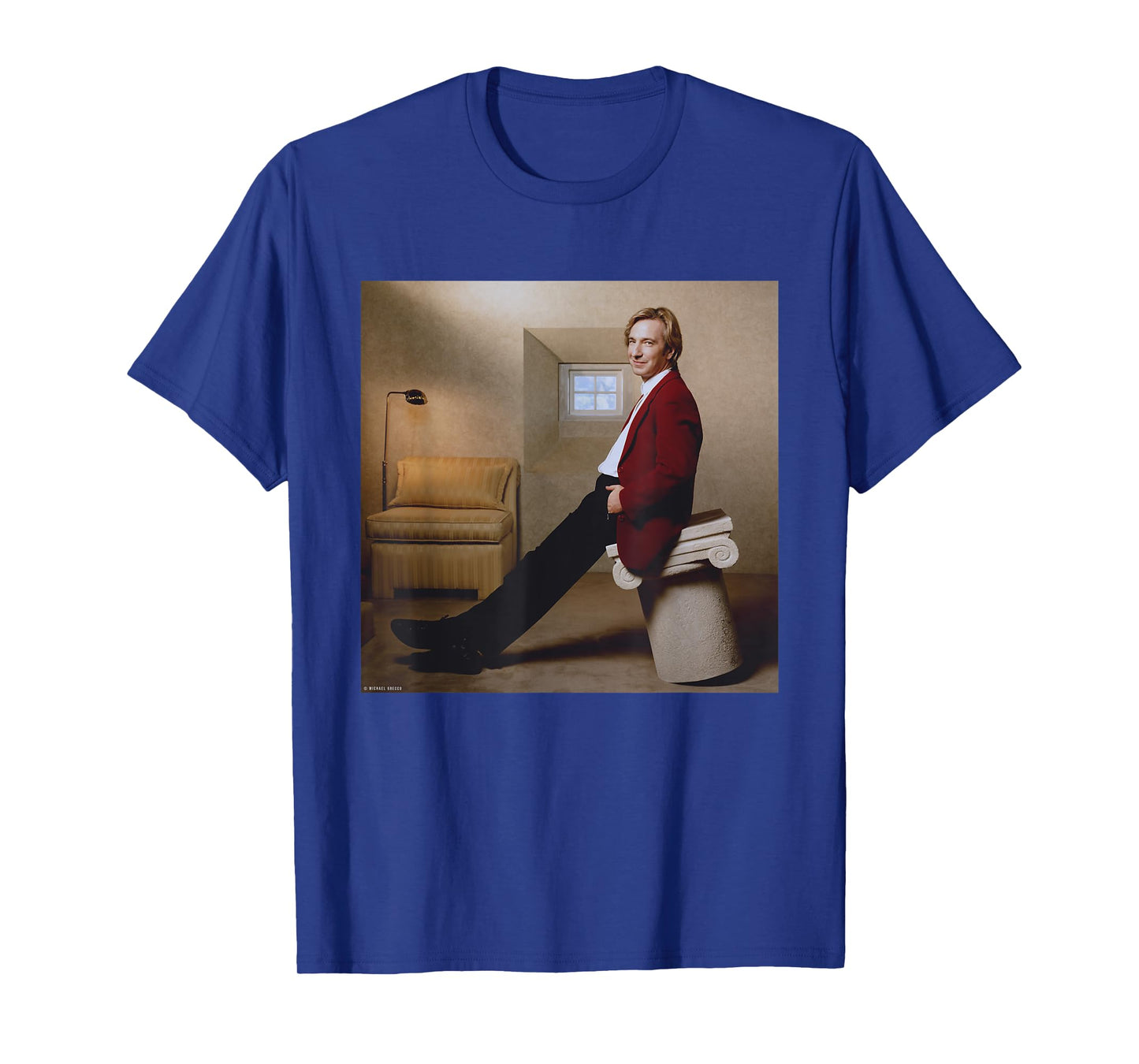 Alan Rickman Truly Madly Deeply Actor 1991 By Michael Grecco T-Shirt