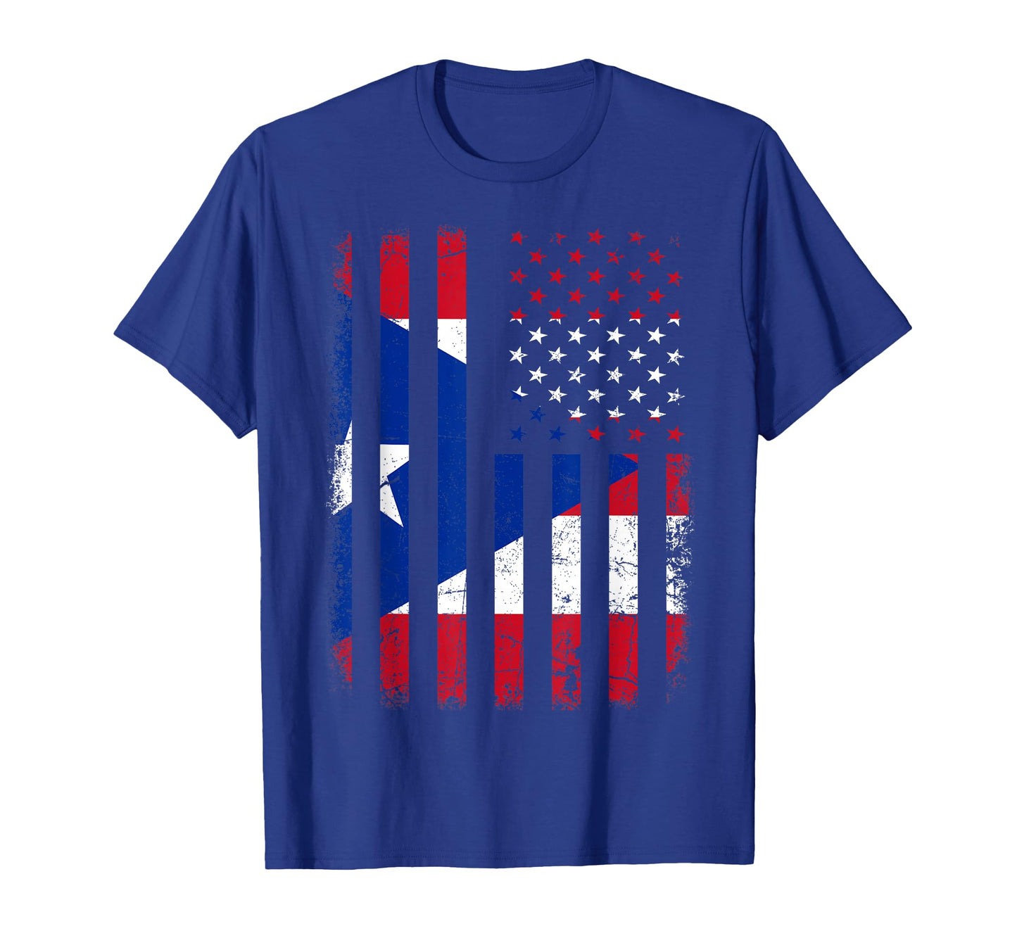 Puerto Rican American Flag Puerto Rican Roots Puerto Rico T-Shirt
