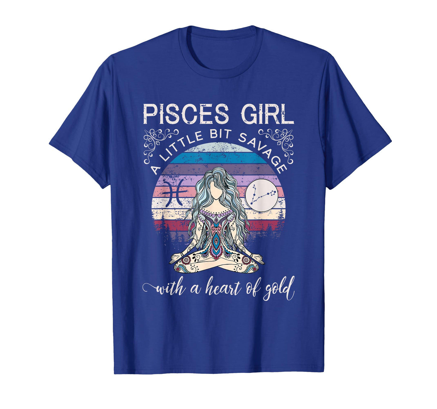 Pisces Girl Birthday Shirt for Women - March Gift T-Shirt