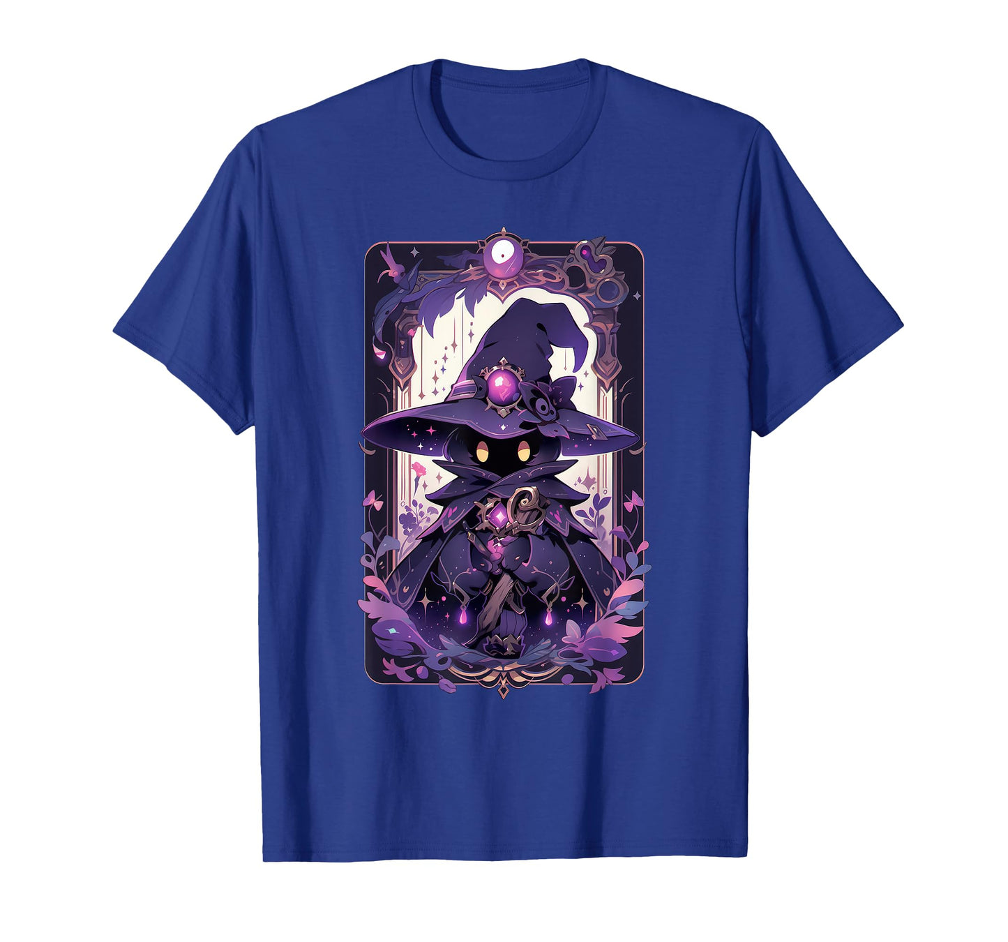 Cute Magician Anime Pastel Goth Tarot Card T-Shirt