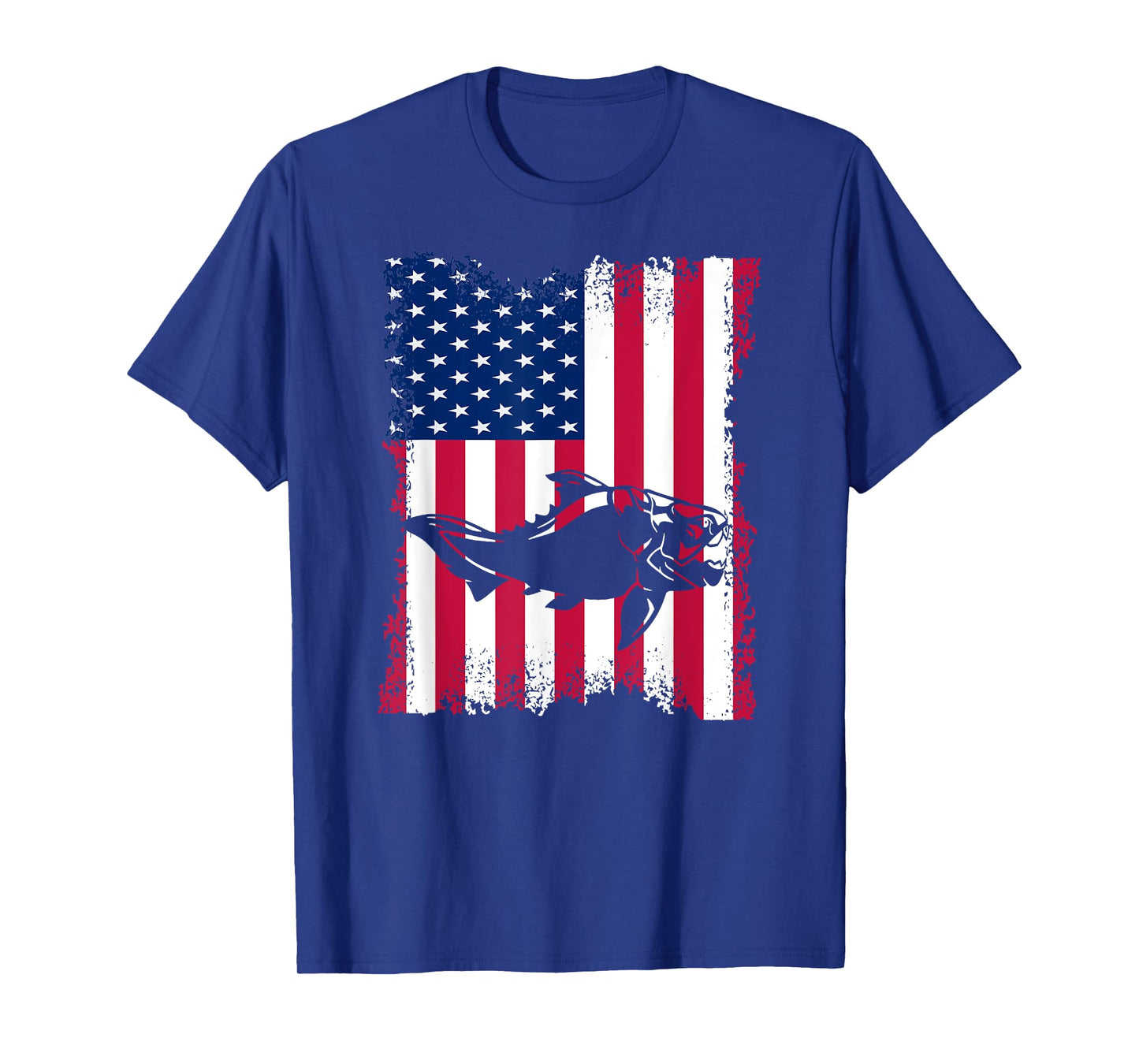 Dunkleosteus Lover Vintage US Flag Dunkleosteus T-Shirt