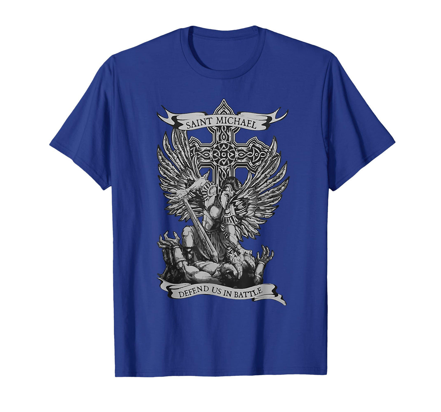 Saint Michael Defend Us in Battle T-Shirt
