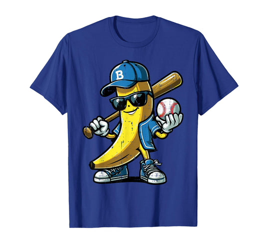 Banana Cap Cool Men Women Kids Youth Boys Women T-Shirt