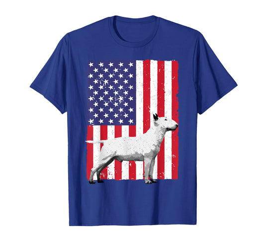 Cool Bull Terrier Art For Men Women English Bull Terrier T-Shirt