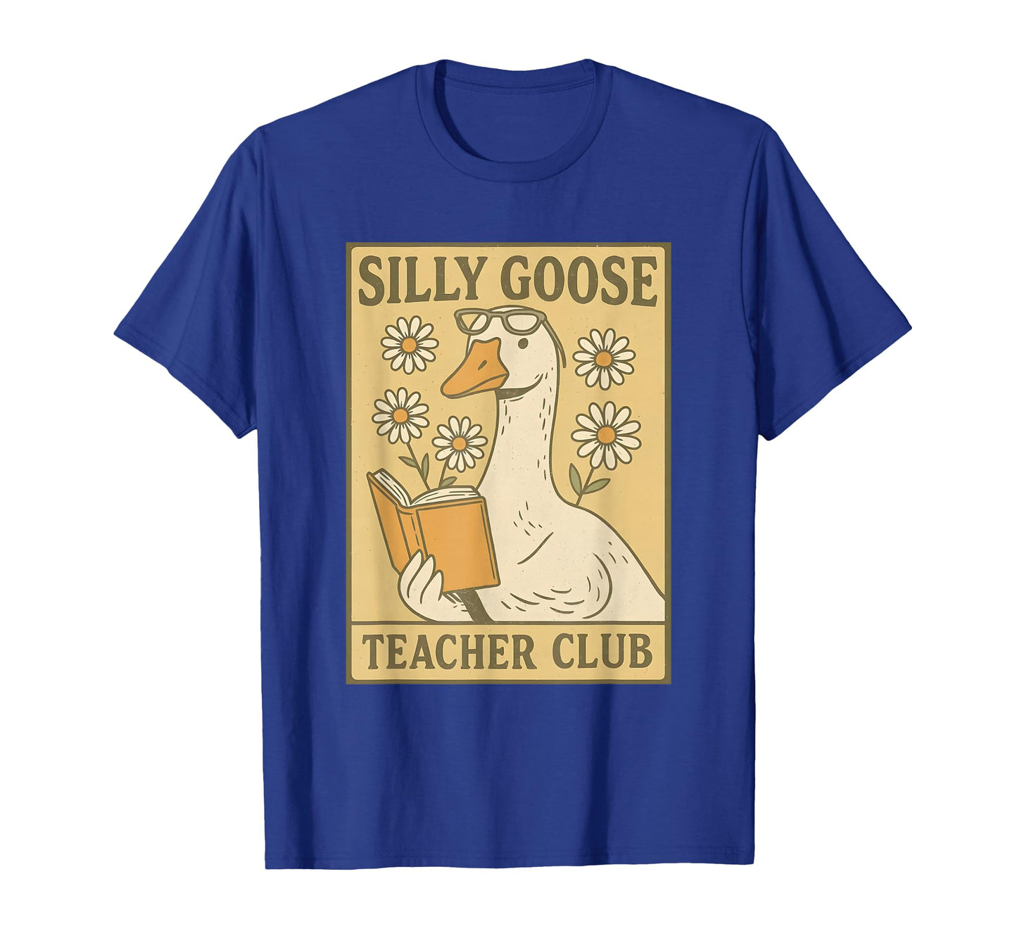 Silly Goose Teacher Club Funny Back to School First Day T-Shirt