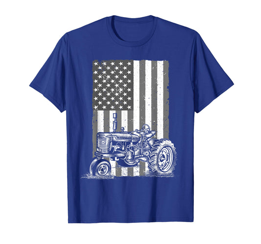 Cool Tractor Art For Men Women Tractor Farmer Farming Farm T-Shirt