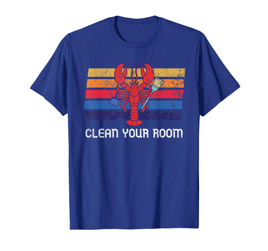 Clean your Room Retro 12 Rules SJW Intellectual Dark Web T-Shirt