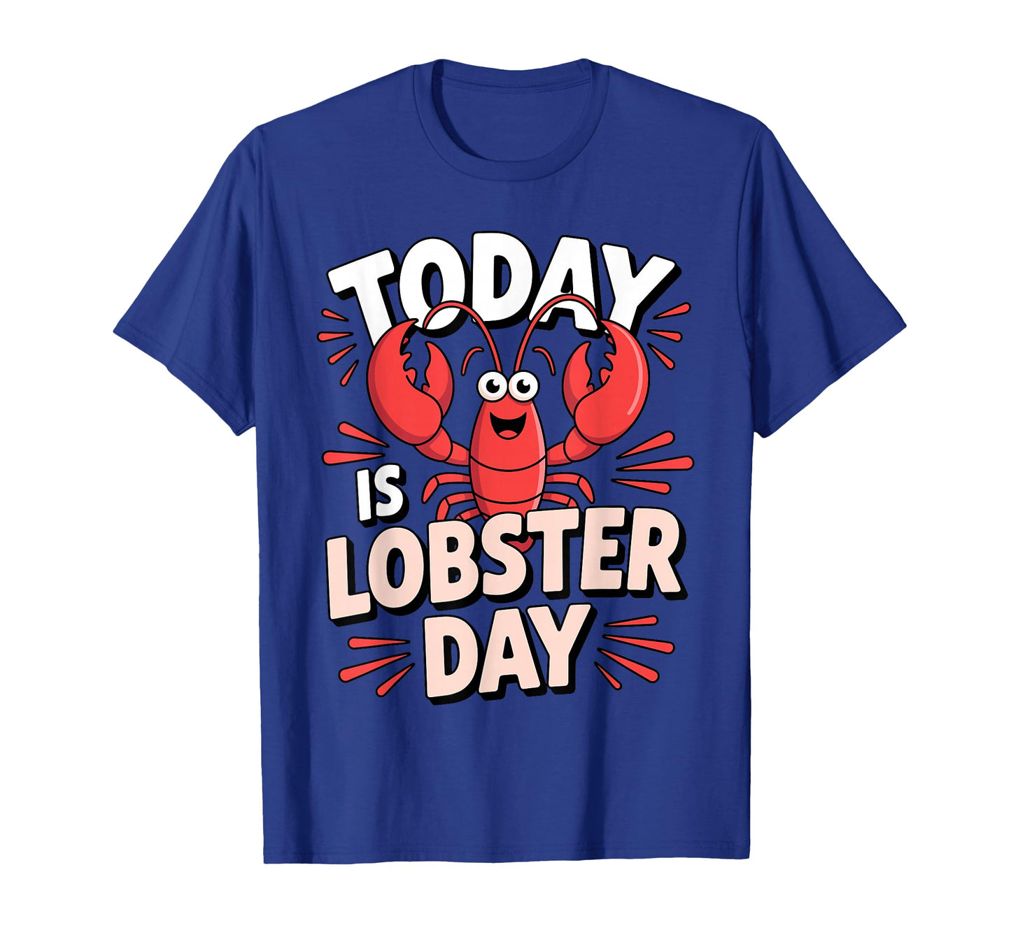 Cool Lobster Art for Men Women Kids Seafood Lobster Lover T-Shirt