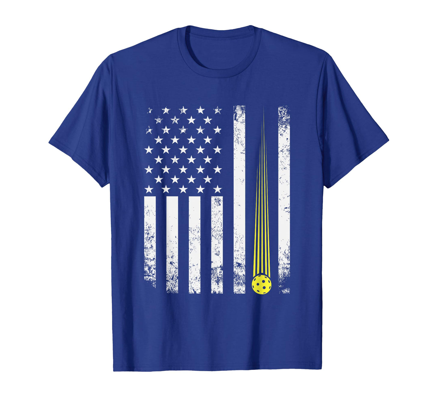 Pickleball USA Flag Pickleball Player Flag Pickleballers T-Shirt