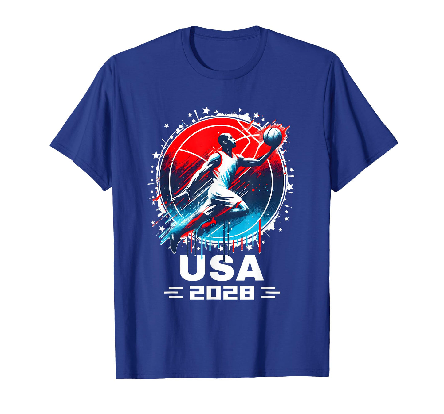 USA Team 2028 Basketball Shirt 2028 Basketball Apparel 2028 T-Shirt